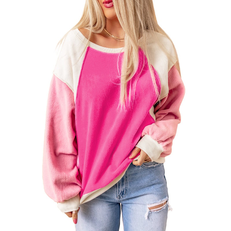Chic Loose Fit Round Neck Sweater