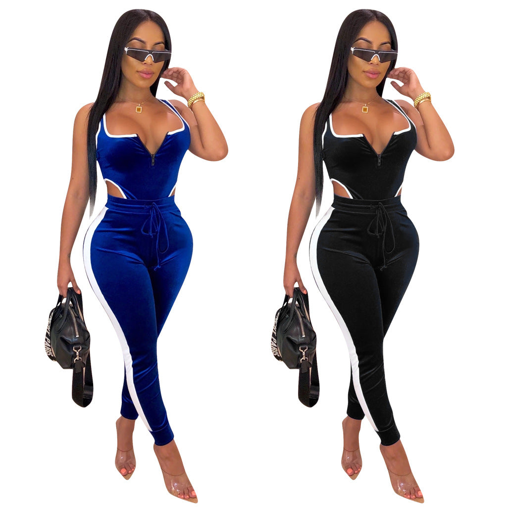 Velvet Bodysuit - Sexy and Stylish Overall