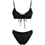 New Style Two-Piece Bikini Cutout Swimwear Set