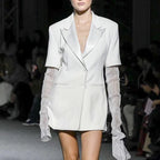 Ladies' Long Sleeve Suit Jacket with Bright