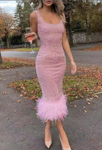 Strapless Tube Top Dress - European and American Style