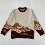 Tide Brand Men's Gradient Knit Snow Mountain Sweater