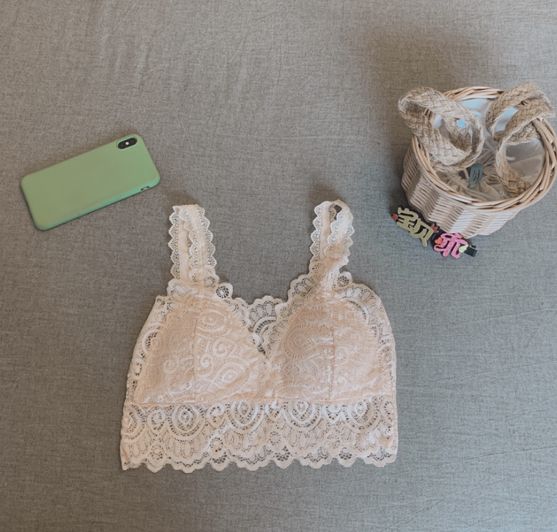 Lace Bralette Crop Top