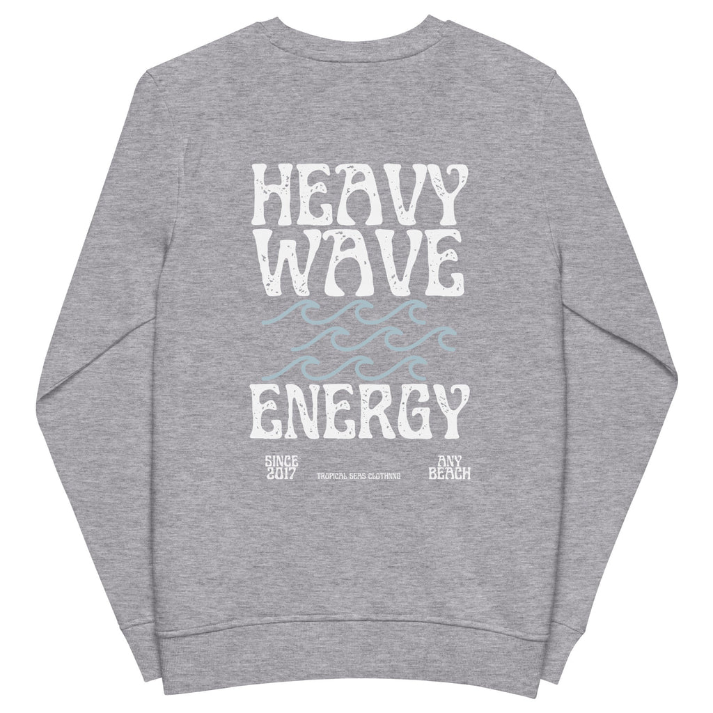 Men's Heavy Wave Energy Organic Sweatshirt | Streetwear