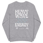 Men's Heavy Wave Energy Organic Sweatshirt | Streetwear