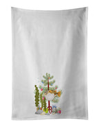 Puffer Fish Merry Christmas Kitchen Towel Set of 2