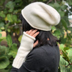 Snow Essential Knit Alpaca Beanie | Embroidered Cap