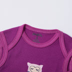 5-Piece Baby Sleeveless Bodysuit Set - Cotton Cartoon