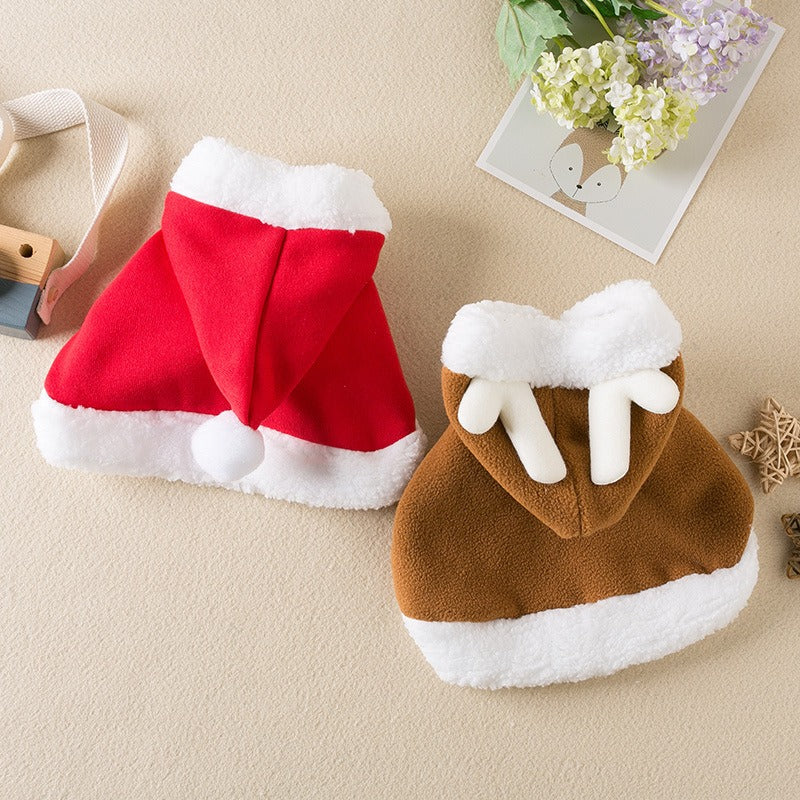 Pet Christmas Cloak Shawl