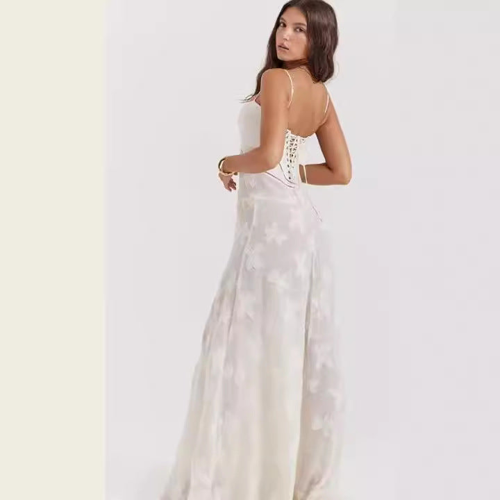 2024 Summer Fashion Strapless Evening Dress for Women