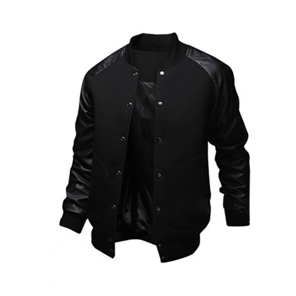2022 New Men's Baseball Jacket with Large Pockets