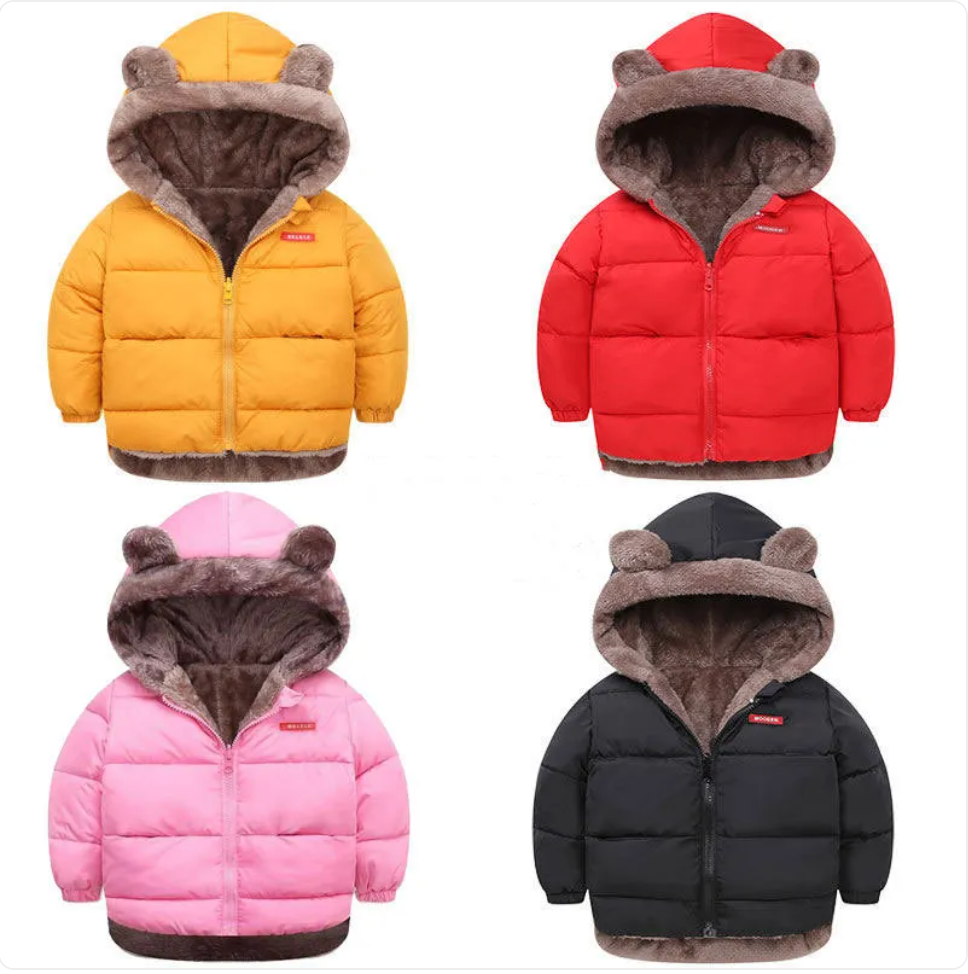 Boy’s Double-Sided Cotton-Padded Winter Jacket