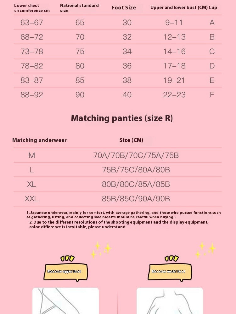 Moon Rabbit Plush Bra and Panties Set