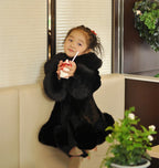Children's Faux Fur Parent-Child Matching Coat