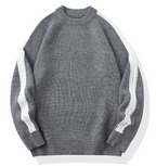 Men's Casual Round Neck Pullover Sweater | Streetwear