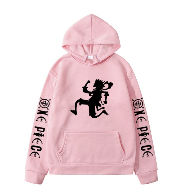 One Piece Nika Luffy Hoodie Sweatshirt for Unisex | Streetwear