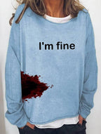 Halloween Women's Loose Long Sleeve Hoodie | Streetwear