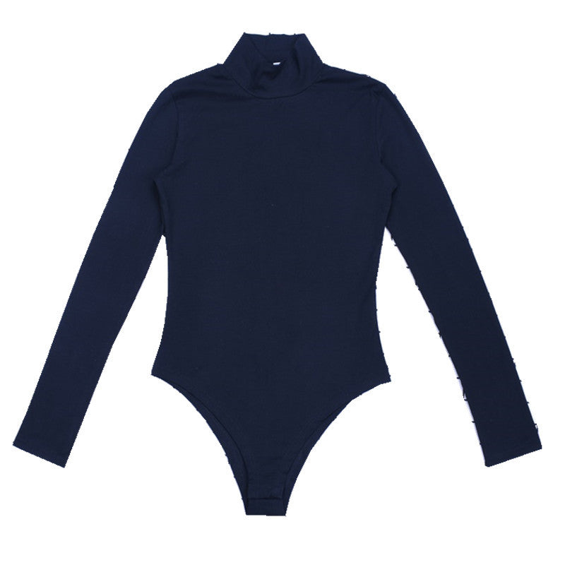 Trendy Women's Knitted Long Sleeve Bodysuit (Winter 2019)