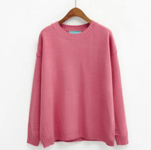 Candy Colors Pullover Sweater | Streetwear
