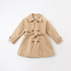 Mid-Length Casual Windbreaker Jacket for Kids