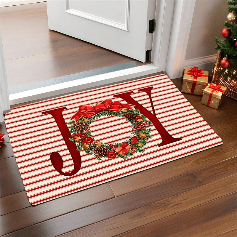 Christmas Non-Slip Water-Absorbing Door Mat