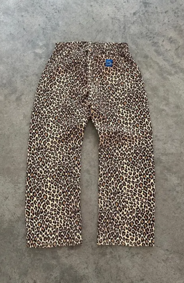 Cross Border Vintage Leopard Print Printed Hoodie Couple Zipper Pullover Sweater | Faith Streetwear