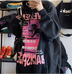 Misty Washed Sweater for Men and Women Street Wear