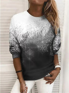 "New Fashion Long-Sleeved Christmas Sweater for Autumn"