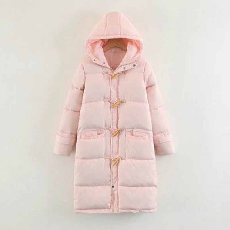 2020 Women's Hooded Long Cotton Padded Coat S-2XL
