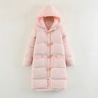 2020 Women's Hooded Long Cotton Padded Coat S-2XL