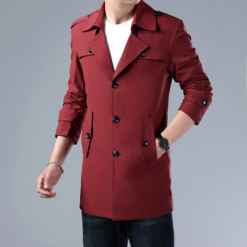 Men's Casual Windbreaker Jacket