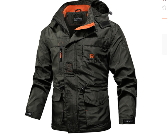 Waterproof Outdoor Mountaineering Jacket by Windpro