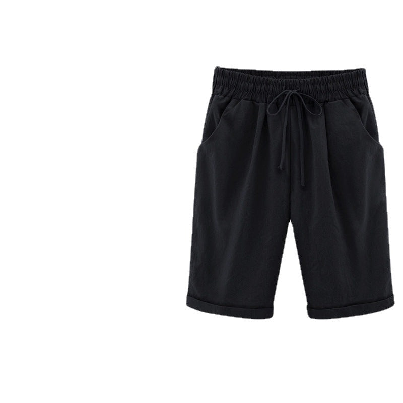 Plus Size Women's Casual Summer Shorts (Loose Fit)