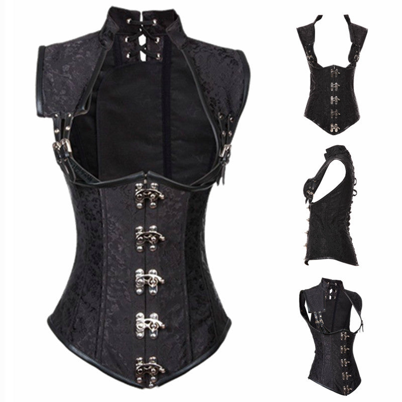 High-End Steel Boned Corset for Cosplay Events