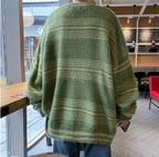 Men's Retro Minimalist Striped Sweater
