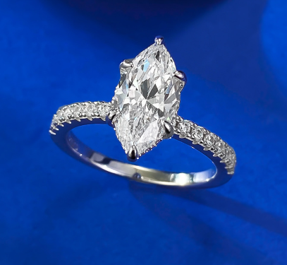 Marquise Solitaire Ring