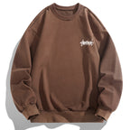 Men's Long Sleeve Round Neck Sweater Underlay T-Shirt | Streetwear