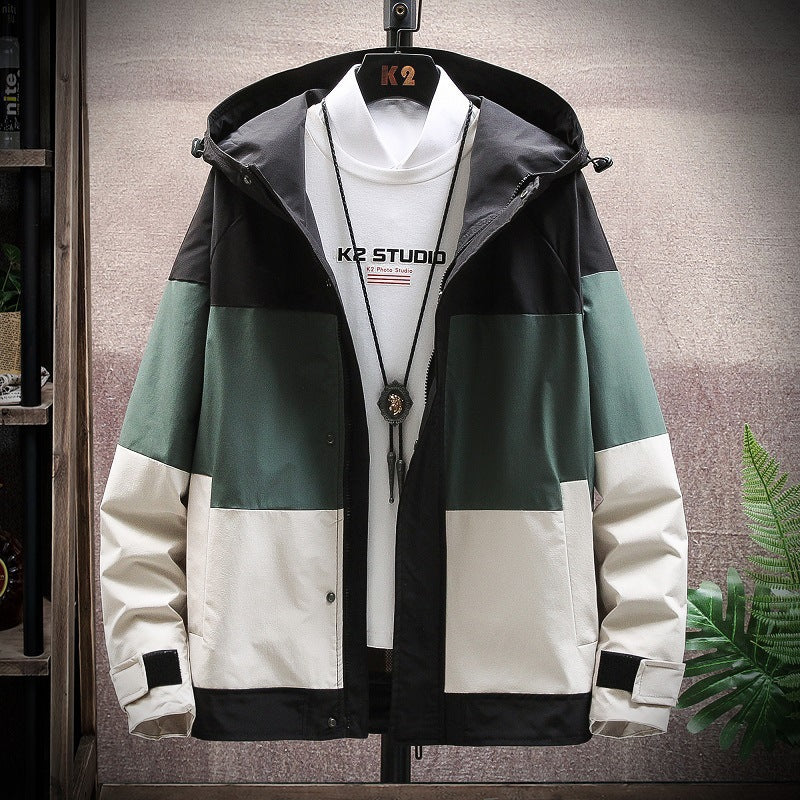 Korean Casual Trend Men's Youth Coat Jacket
