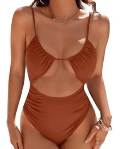 [Unpriced] Women's One-Piece Fashion Swimsuit
