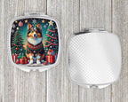 Sheltie Christmas Compact Mirror