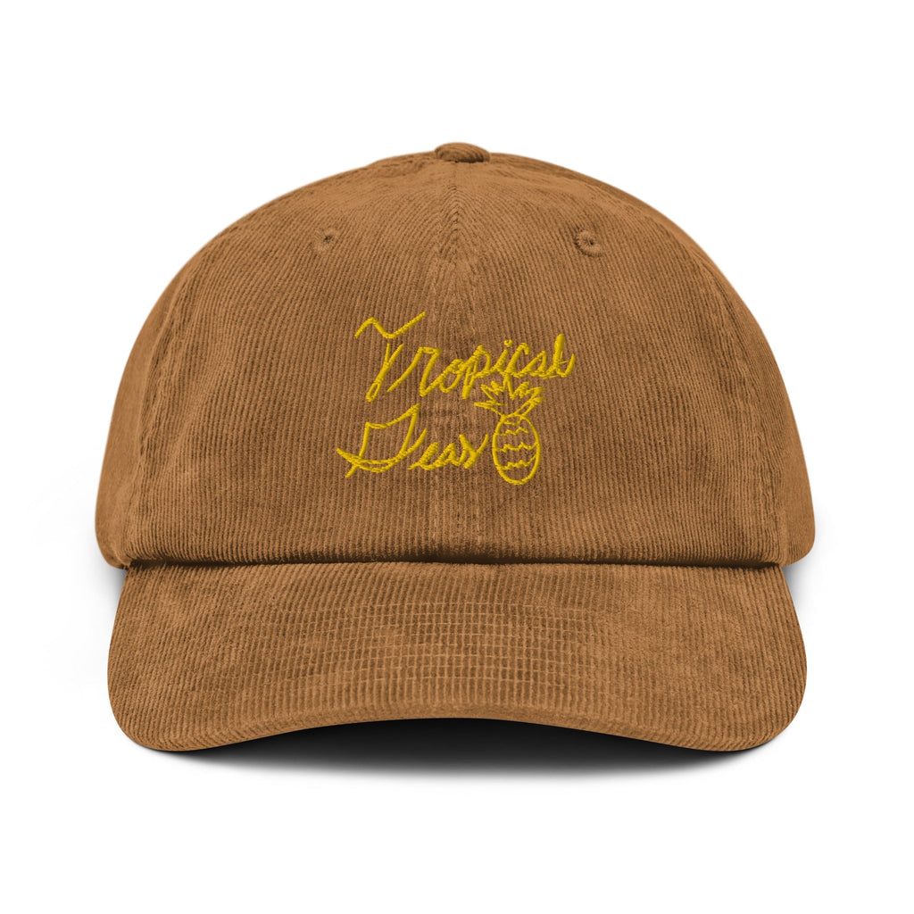 Sloppy Pineapple Corduroy hat | Embroidered Cap