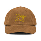 Sloppy Pineapple Corduroy hat | Embroidered Cap