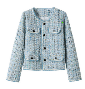 Women's Retro Jacket - 2023 French Style Tweed Top