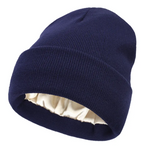 Cozy Knitted Wool Beanie | Embroidered Cap