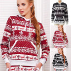 Hooded Long Sleeve Sweater for Women - Autumn/Winter