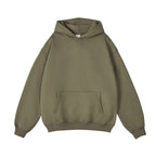 Hooded Plain Sweater
