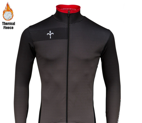 Winter Wool Bicycle Jacket Suit for Biking