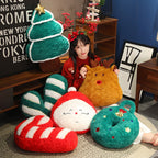 Plush Christmas Tree Pillow Gift Doll