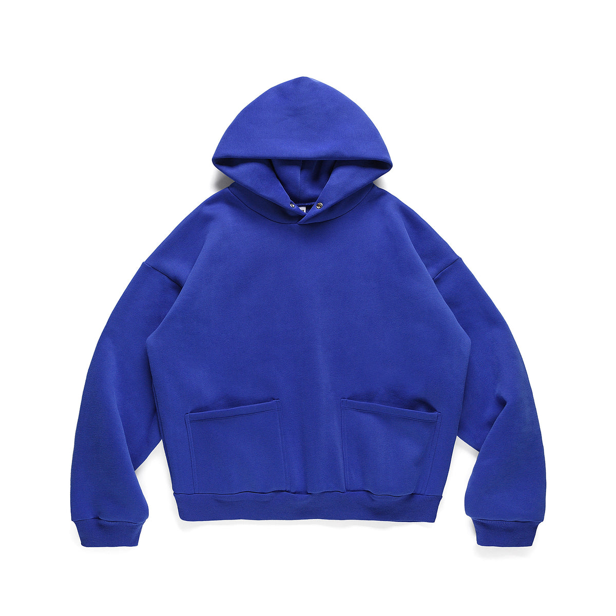 Klein Blue Men's Loose Hoodie Jacket | Streetwear