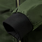 Men's Solid Color Slim Fit Pilot Jacket